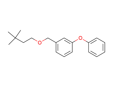 Molecular Structure of 64930-88-7 (1-(3,3-dimethylbutoxymethyl)-3-phenoxy-benzene)