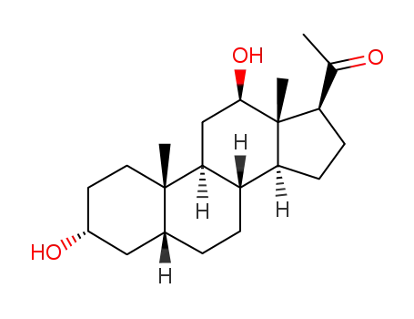 3α,12β-dihydroxy-5β-pregnanone-(20)