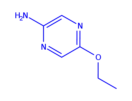 Molecular Structure of 647843-58-1 (2-AMINO-5-ETHOXYPYRAZINE)