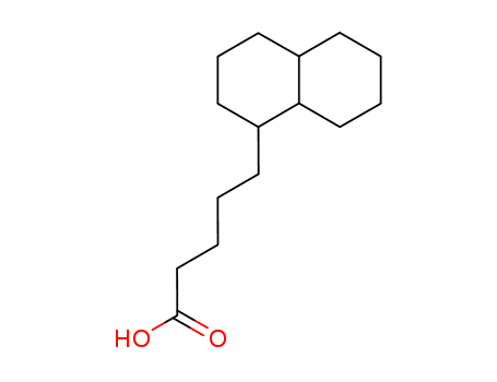 1-Naphthalenepentanoicacid, decahydro-
