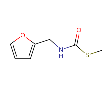 Carbamothioic acid,(2-furanylmethyl)-, S-methyl ester (9CI) cas  6944-43-0