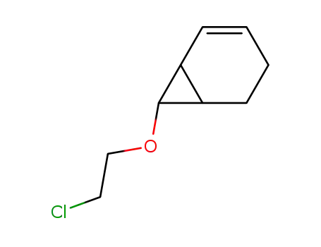 Molecular Structure of 61242-32-8 (Bicyclo[4.1.0]hept-2-ene, 7-(2-chloroethoxy)-)