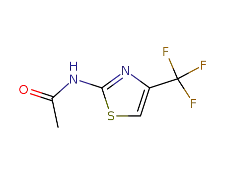 Acetamide, N-(4-(trifluoromethyl)-2-thiazolyl)-