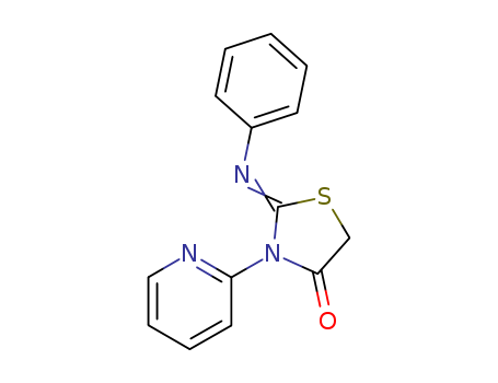4-Thiazolidinone,2-(phenylimino)-3-(2-pyridinyl)-