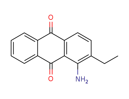 Molecular Structure of 6937-81-1 (1-amino-2-ethylanthracene-9,10-dione)