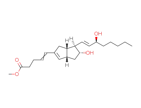 Methyl (1R,5S,6R,7R)-7-Hydroxy-6-<3(S)-hydroxy-E-1-octenyl>bicyclo<3.3.0>oct-2-ene-3-γ-pentenoate