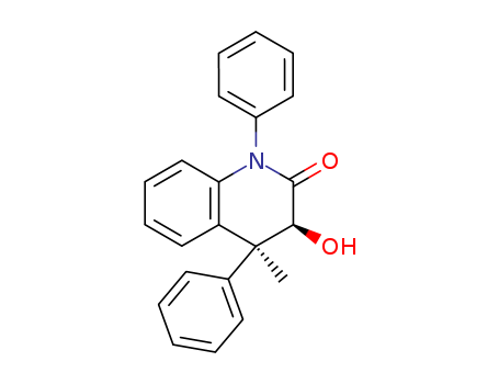 2(1H)-Quinolinone, 3,4-dihydro-3-hydroxy-4-methyl-1,4-diphenyl-, cis- (9CI) cas  64761-05-3