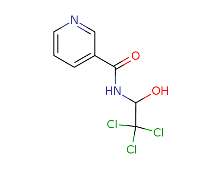 3-Pyridinecarboxamide,N-(2,2,2-trichloro-1-hydroxyethyl)-