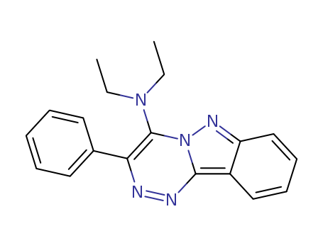 [1,2,4]Triazino[4,3-b]indazol-4-amine,N,N-diethyl-3-phenyl-