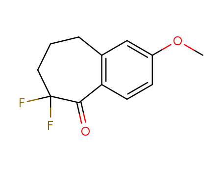 7.7-Difluor-10-methoxy-2.3-benzosuberon