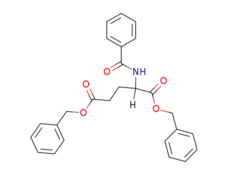<i>N</i>-benzoyl-DL-glutamic acid dibenzyl ester