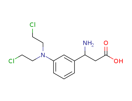 Benzenepropanoic acid, b-amino-3-[bis(2-chloroethyl)amino]- cas  64976-99-4