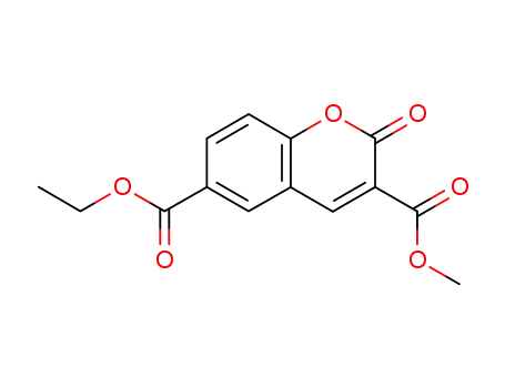2-옥소-α-크로멘-3,6-디카르복실산 6-에틸 3-메틸 에스테르