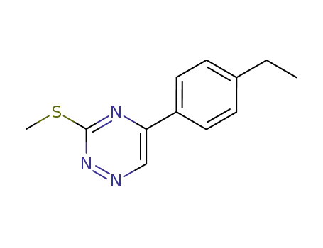 as-Triazine, 5-(p-ethylphenyl)-3-(methylthio)-