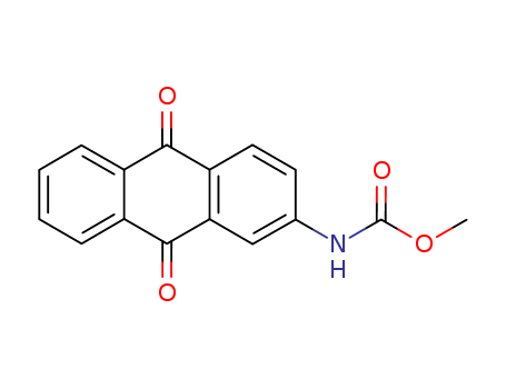 Carbamic acid,(9,10-dihydro-9,10-dioxo-2-anthracenyl)-, methyl ester (9CI)