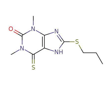 8-プロピルチオ-6-チオテオフィリン