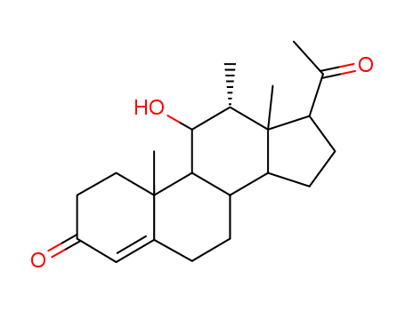 Pregn-4-ene-3,20-dione,11a-hydroxy-12a-methyl- (7CI,8CI) cas  6957-80-8