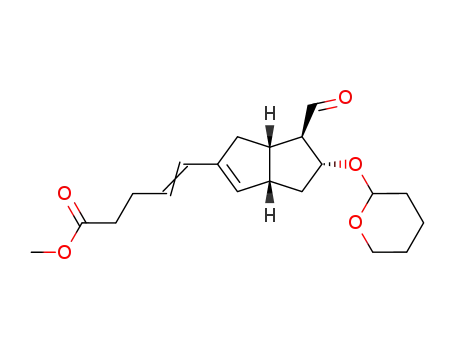 (E)-5-[(3aS,5R,6R,6aS)-6-Formyl-5-(tetrahydro-pyran-2-yloxy)-1,3a,4,5,6,6a-hexahydro-pentalen-2-yl]-pent-4-enoic acid methyl ester