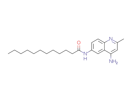 n-(4-Amino-2-methylquinolin-6-yl)dodecanamide