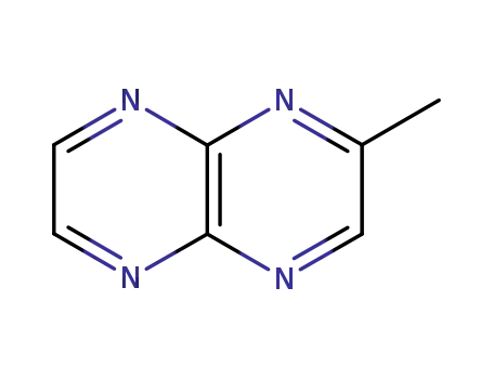 Molecular Structure of 6499-38-3 (2-Methylpyrazino[2,3-b]pyrazine)