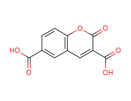 2-옥소-α-크로멘-3,6-디카르복실산