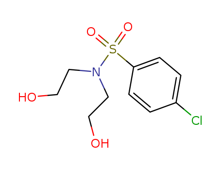 Benzenesulfonamide,4-chloro-N,N-bis(2-hydroxyethyl)- cas  6419-70-1