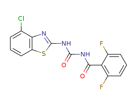 Benzamide,N-[[(4-chloro-2-benzothiazolyl)amino]carbonyl]-2,6-difluoro- cas  64862-33-5