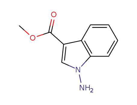 1H-Indole-3-carboxylicacid,1-amino-,methylester(9CI)