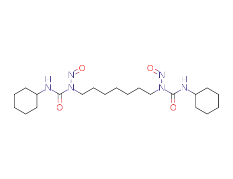 Molecular Structure of 64624-65-3 (3-cyclohexyl-1-[7-(cyclohexylcarbamoyl-nitroso-amino)heptyl]-1-nitroso -urea)