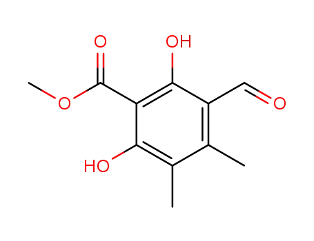 이소프탈알데히드산, 2,6-디하이드록시-4,5-디메틸-, 메틸 에스테르(5CI)