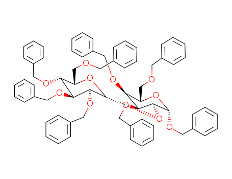 Benzyl 2-O-(2,3,4,6-tetra-O-benzyl-a-D-glucopyranosyl)-3,4,6-tri-O-benzyl-b-D-galactopyranoside