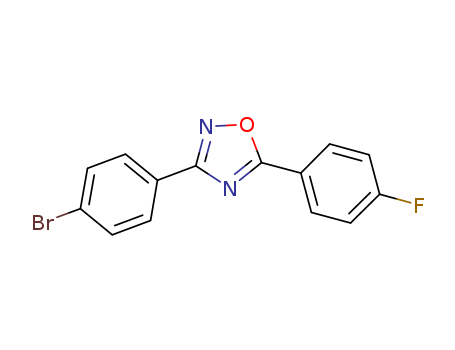 3-(4-Bromophenyl)-5-(4-fluorophenyl)-1,2,4-oxadiazole