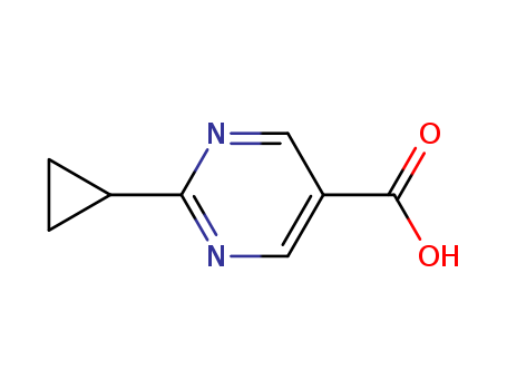 5-Pyrimidinecarboxylic acid, 2-cyclopropyl- (9CI)