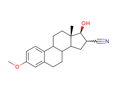 Estra-1,3,5(10)-triene-16-carbonitrile,17-hydroxy-3-methoxy-, (16a,17b)- (9CI)