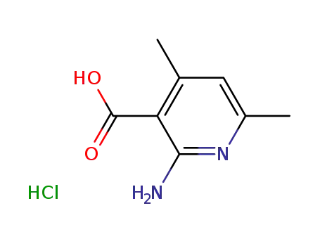2-아미노-4,6-디메틸-3-피리딘카복실산 염산염
