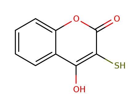 Molecular Structure of 69538-20-1 (2-hydroxy-3-sulfanyl-4H-chromen-4-one)