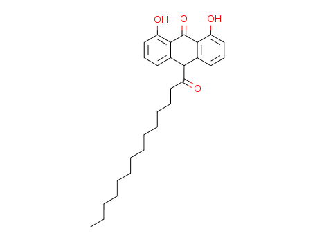 1-(1,2,8-trihydroxyanthracen-9-yl)tetradecan-1-one