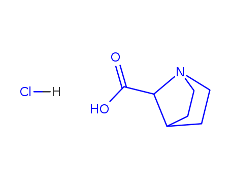 1-Azabicyclo[2.2.1]heptane-7-carboxylic acid, (Hydrochloride) (1:1)