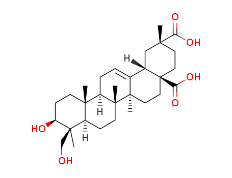 Olean-12-ene-28,29-dioicacid, 3,23-dihydroxy-, (3b,4b,20a)- (9CI)