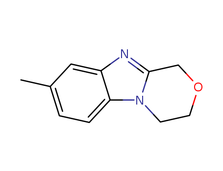 1H-[1,4]Oxazino[4,3-a]benzimidazole,3,4-dihydro-8-methyl-(7CI,9CI)