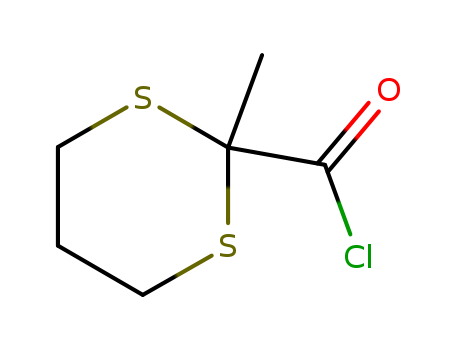 1,3-DITHIANE-2-CARBONYL CHLORIDE,2-METHYL-CAS