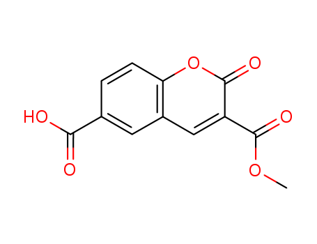 2H-1-Benzopyran-3,6-dicarboxylic acid, 2-oxo-, 3-methyl ester