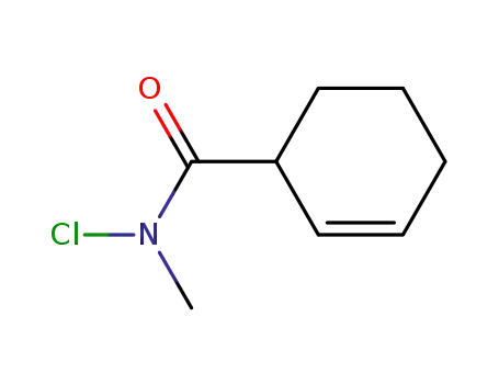 Molecular Structure of 36393-98-3 (3-Cyclohexene-1-carboxamide, N-chloro-N-methyl-)