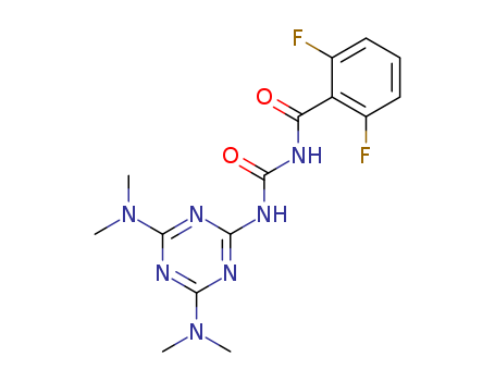 Benzamide,N-[[[4,6-bis(dimethylamino)-1,3,5-triazin-2-yl]amino]carbonyl]-2,6-difluoro- cas  64862-28-8