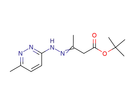 Tert-butyl 3-[(6-methylpyridazin-3-yl)hydrazinylidene]butanoate