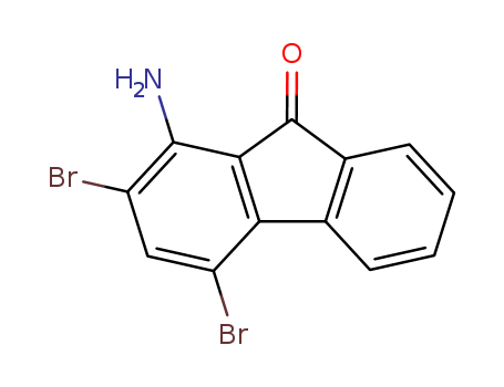 9H-Fluoren-9-one,1-amino-2,4-dibromo- cas  6957-59-1