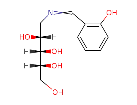 Molecular Structure of 7460-95-9 (1-deoxy-1-{[(Z)-(6-oxocyclohexa-2,4-dien-1-ylidene)methyl]amino}pentitol)