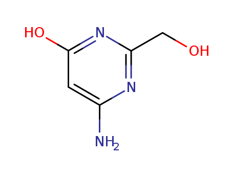 4-1H-PYRIMIDINONE,6-AMINO-2-(HYDROXYMETHYL)-CAS