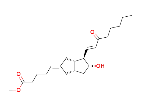 Methyl (1S,5S,6R,7R)-7-Hydroxy-6-(3-oxo-E-1-octenyl)bicyclo<3.3.0>octane-E-Δ<sup>3.δ</sup>-pentanoate