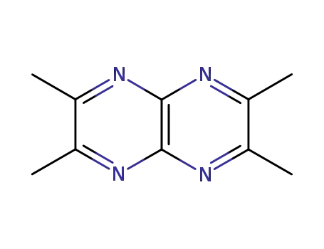 Molecular Structure of 6479-03-4 (Pyrazino(2,3-b)pyrazine, 2,3,6,7-tetramethyl-)
